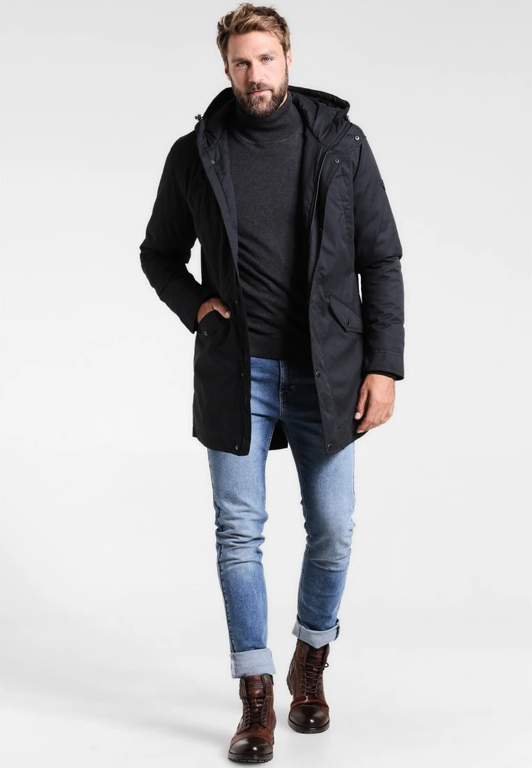Pier One Parka - Black 4 Pier One Parka - Black - Afbeelding 2