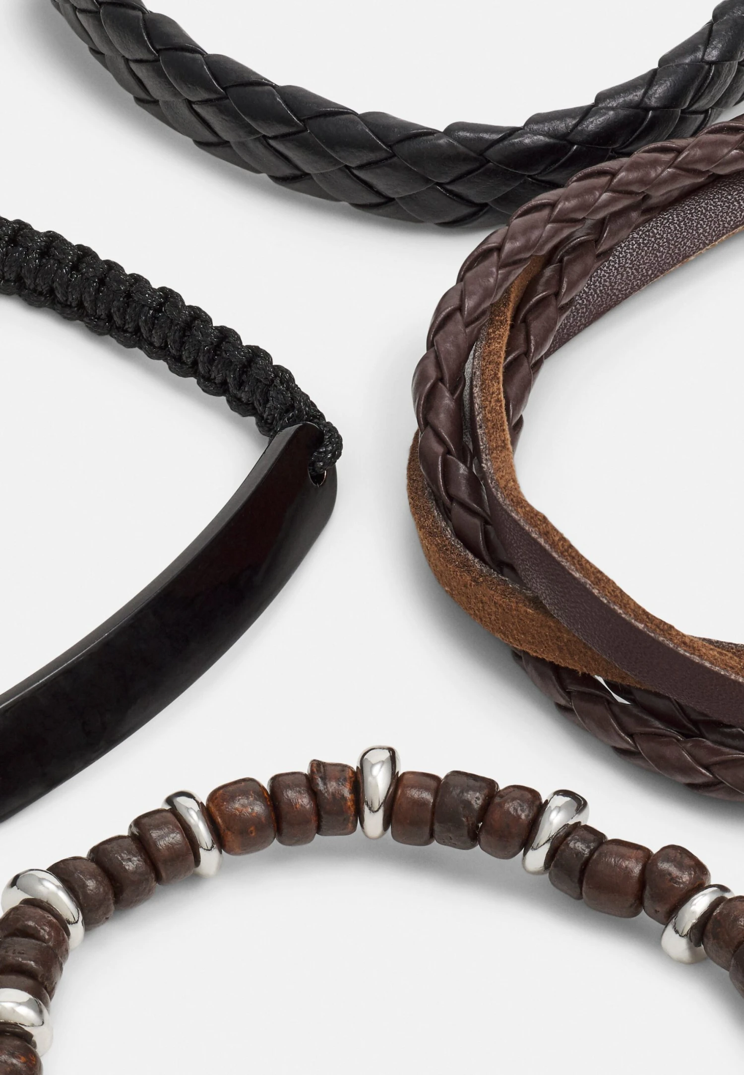 Pier One 5 Pack- Armband - Silver-Coloured 5 Pier One 5 Pack- Armband - Silver-Coloured - Afbeelding 3