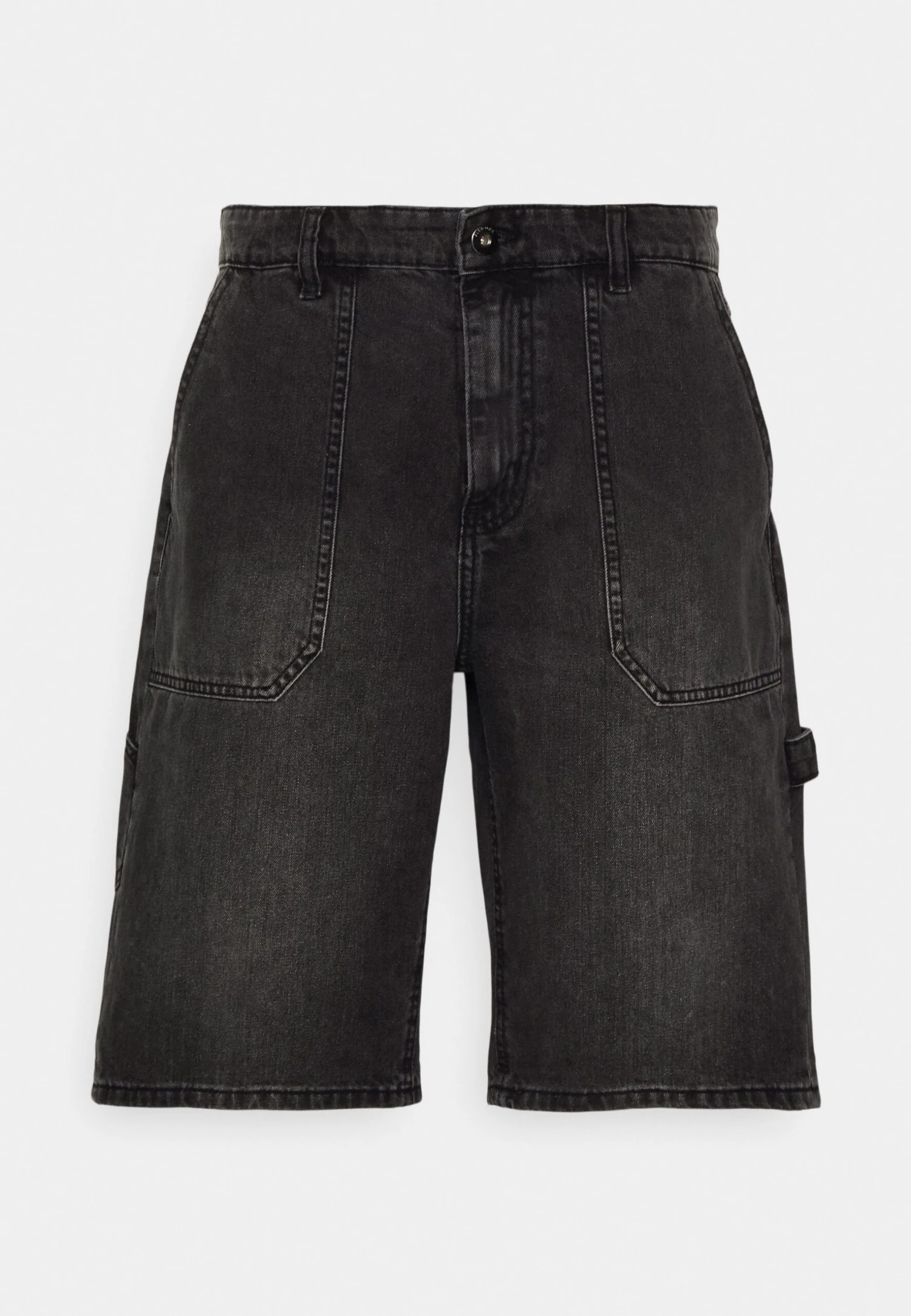Pier One Regular Fit Carpenter - Jeansshort -Black 6 Pier One Regular Fit Carpenter - Jeansshort -Black - Afbeelding 4
