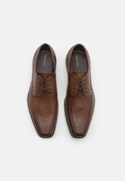 Pier One Leather - Veterschoenen - Brown 11 Pier One Leather - Veterschoenen - Brown -Pier One 1c8c447b02ec41278826f5292feaa1d7