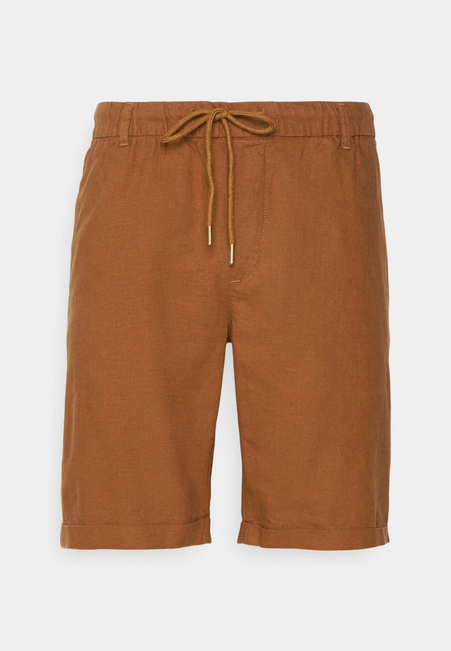 Pier One Linen Blend Drawcord Shorts- Shorts - Brown 7 Pier One Linen Blend Drawcord Shorts- Shorts - Brown - Afbeelding 5