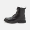 Pier One Leather - Veterboots - Black 2 Pier One Leather - Veterboots - Black -Pier One 1ed3192bc5834cbc9c5b0a71112b7278