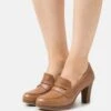Pier One Leather- Klassieke Pumps - Cognac -Pier One 25fb6060d7dd4c7b9e687aab9c774d7b