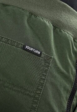 Pier One Cargobroek - Dark Green -Pier One 267eb1a5169a4c549f08e5f864e0bce4