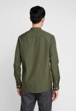 Pier One 2 Pack - Overhemd - Oliv/Black -Pier One 2938873689d64473bdedf7291e717928