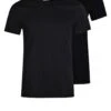 Pier One 2 Pack - T-Shirt Basic - Black -Pier One 2de0d41f5c384ef9935cd04e81aa9048