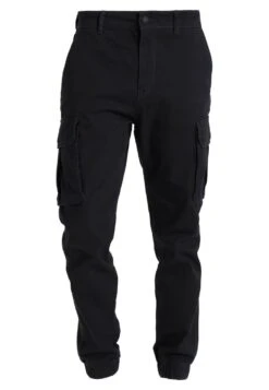 Pier One Cuffed Skinny Trouser- Cargobroek - Black -Pier One 3432277f4bf94e71956181ab1ee213e5