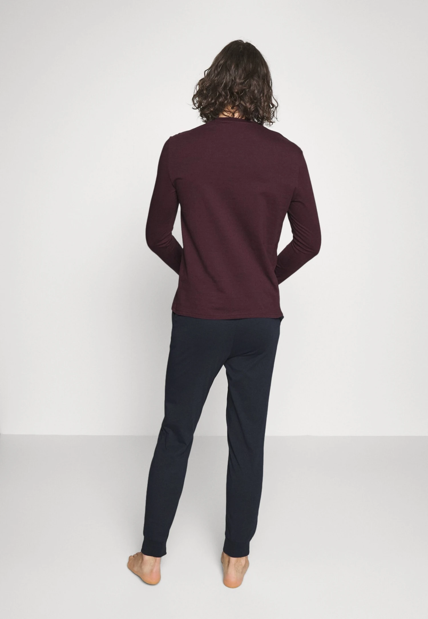 Pier One Pyjama -Dark Blue/Bordeaux 5 Pier One Pyjama -Dark Blue/Bordeaux - Afbeelding 3