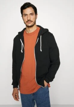 Pier One 2 Pack - Sweater Met Rits - Black/Mottled Light Grey -Pier One 3528309c123c4189b5dc1da9c1f9881e