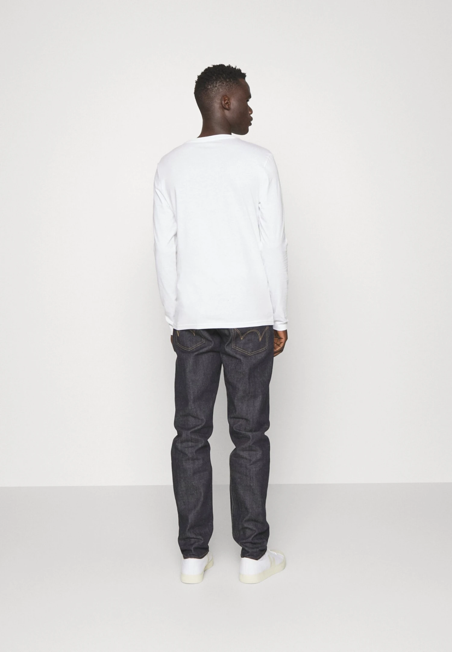 Pier One 3 Pack Unisex- Longsleeve - White/Dark Blue/Bordeaux 5 Pier One 3 Pack Unisex- Longsleeve - White/Dark Blue/Bordeaux - Afbeelding 3