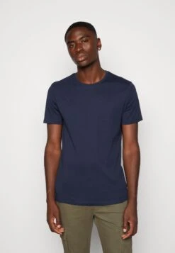 Pier One Unisex 5 Pack - T-Shirt Basic - Black /Dark Blue/Dark Green -Pier One 4ac6f2b5a7df412185676e9105e2e224