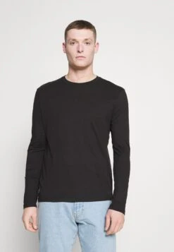 Pier One 5 Pack - Longsleeve - White/Dark Blu/Grey -Pier One 504fb867bed4445ca997ccec5c3b3174