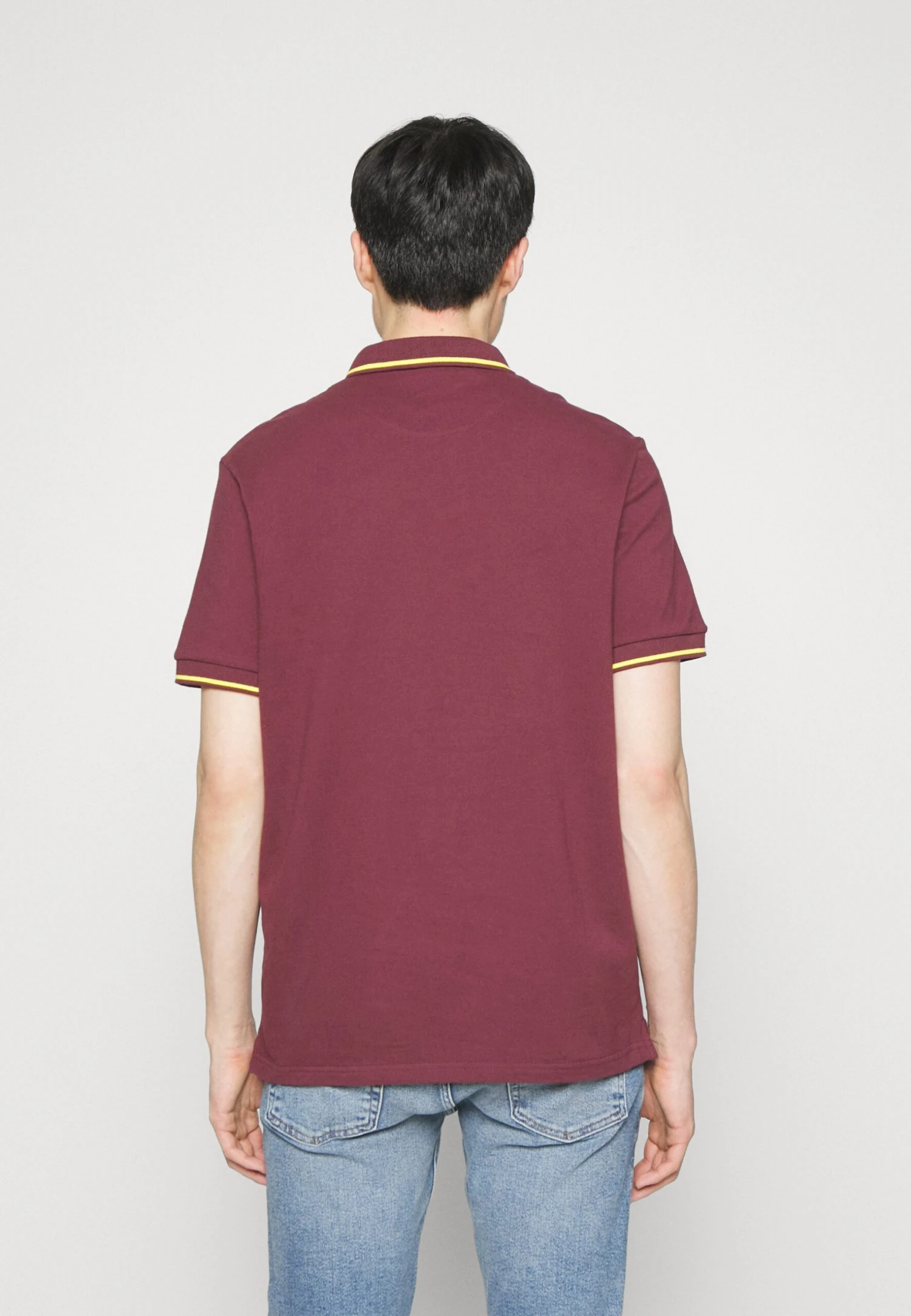 Pier One Neon Tipping Birdy - Poloshirt - 304 - Bordeaux 5 Pier One Neon Tipping Birdy - Poloshirt - 304 - Bordeaux - Afbeelding 3