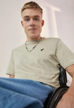 Pier One T-Shirt Basic - Beige