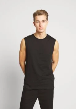 Pier One 3 Pack - T-Shirt Basic - Grey/White/Black -Pier One 62c6701b340e420ebe16749abebd4e0c