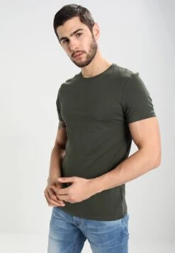 Pier One 2 Pack - T-Shirt Basic - Black -Pier One 67d53c8828e0474aa833413567e03b74