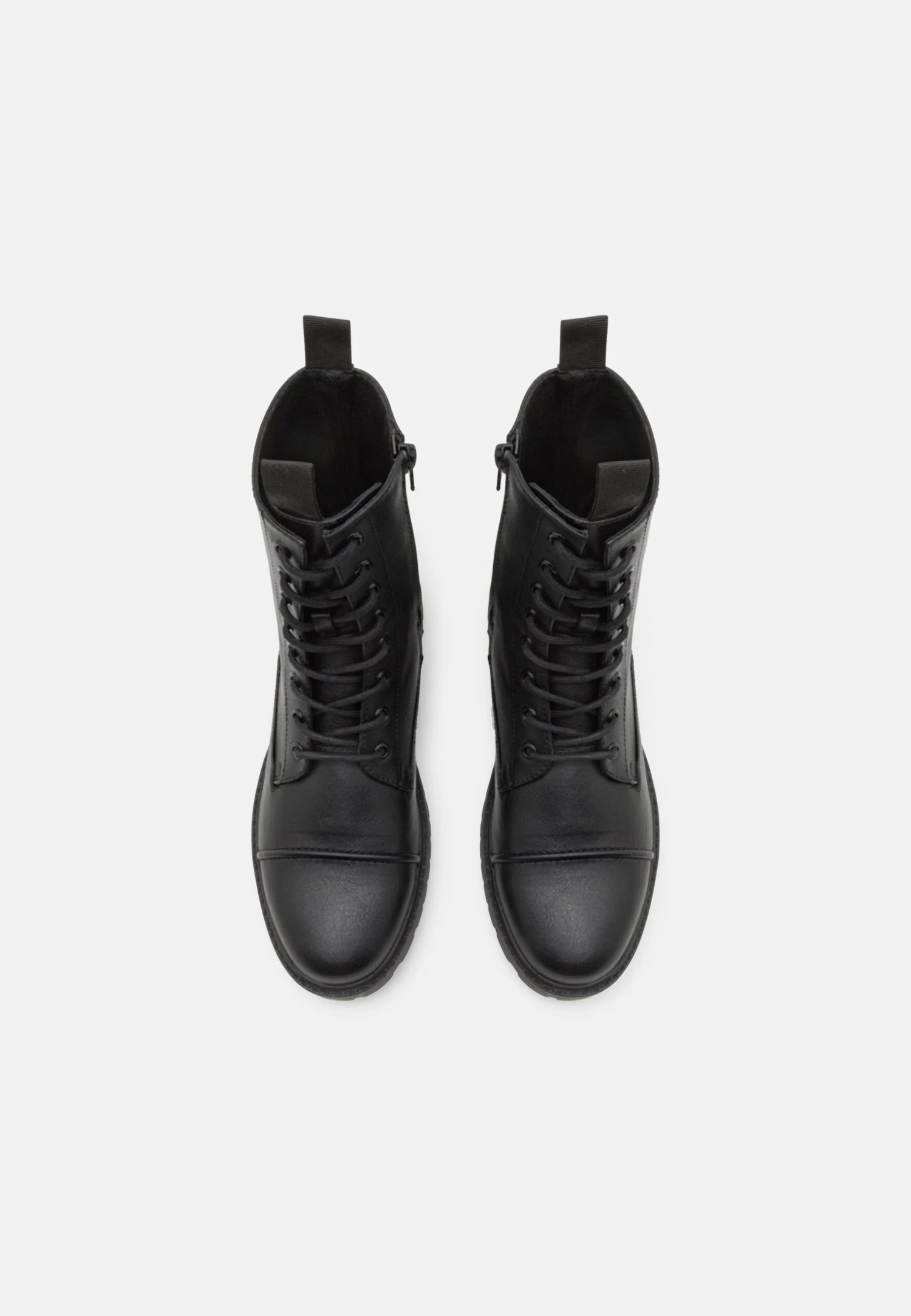 Pier One Unisex - Veterboots - Black 6 Pier One Unisex - Veterboots - Black - Afbeelding 4