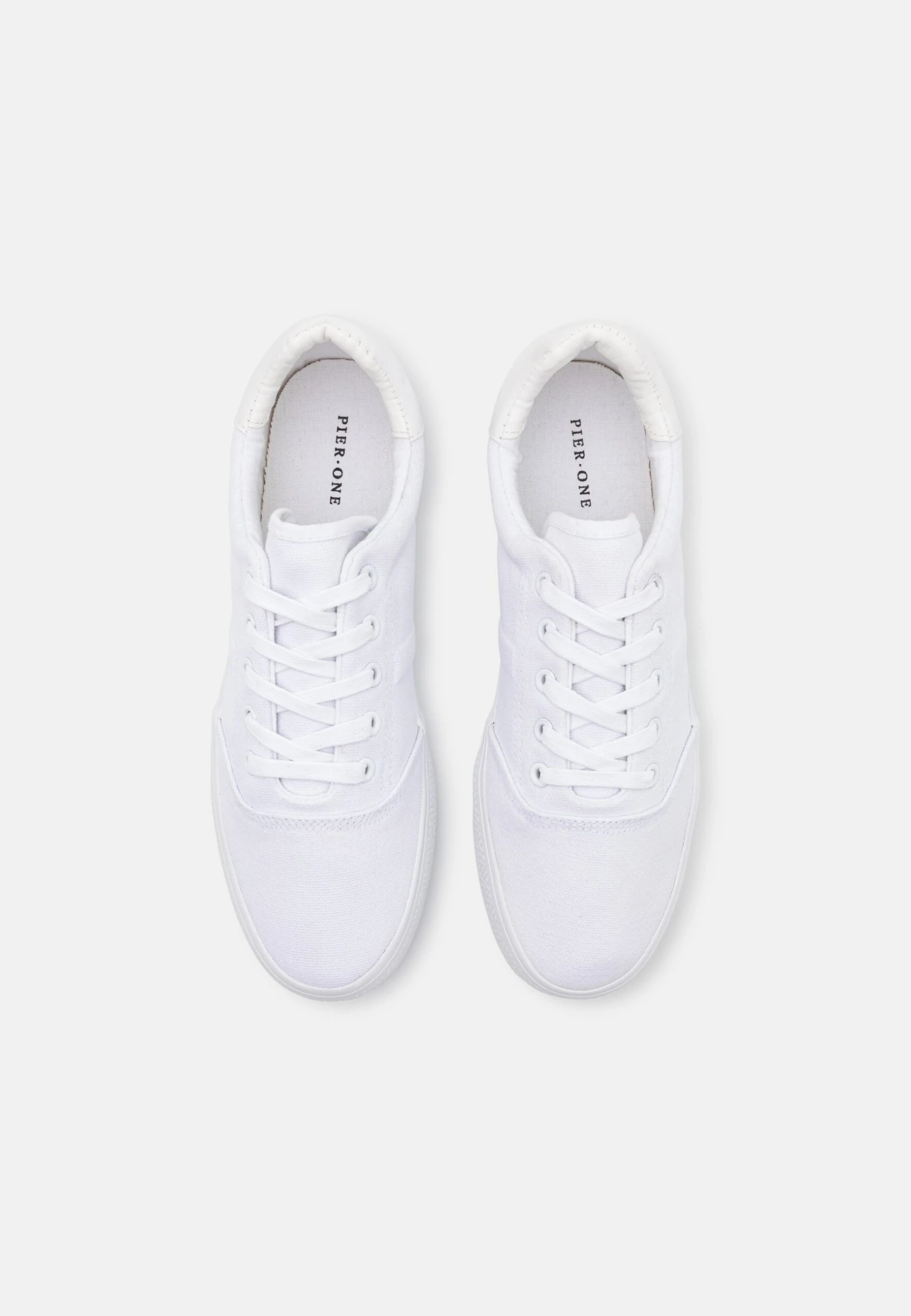 Pier One Unisex - Sneakers Laag - White 6 Pier One Unisex - Sneakers Laag - White - Afbeelding 4