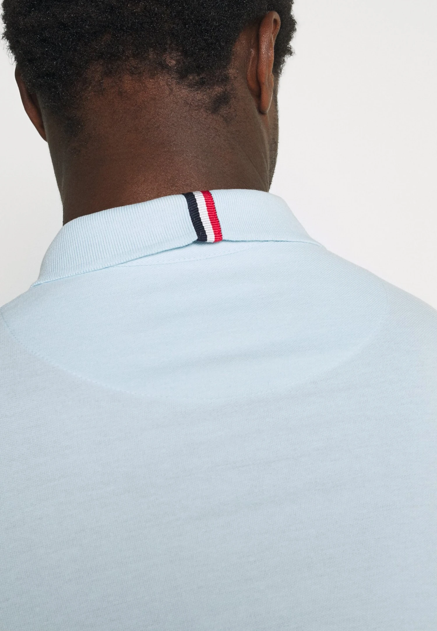 Pier One Tricolore Trim- Poloshirt - Light Blue 7 Pier One Tricolore Trim- Poloshirt - Light Blue - Afbeelding 5