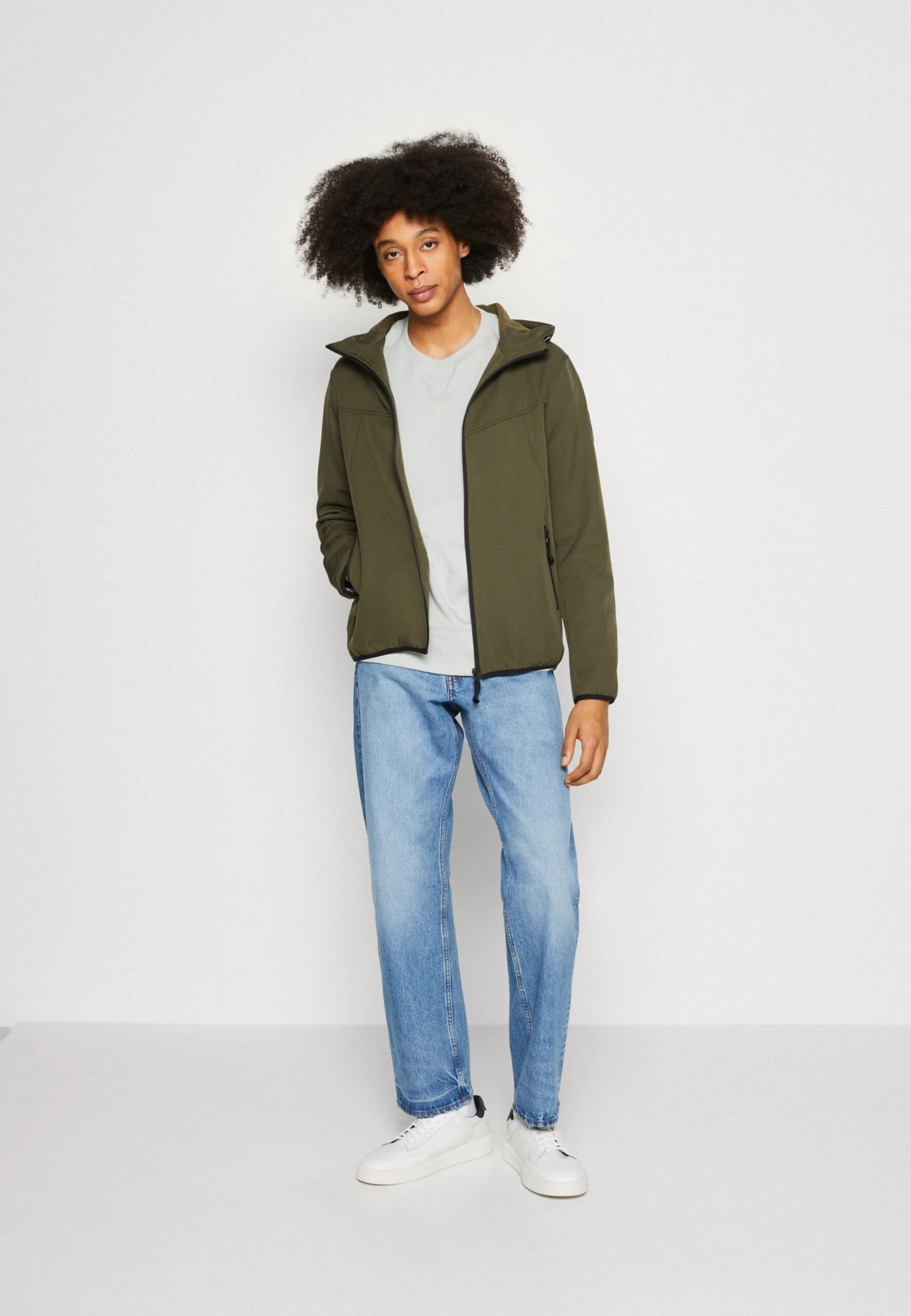 Pier One Regenjas - Olive 4 Pier One Regenjas - Olive - Afbeelding 2