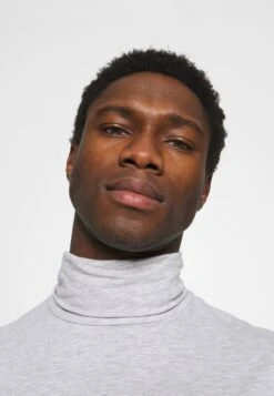 Pier One Longsleeve - Mottled Grey -Pier One 8c84b3b393ad43e1b353ea24942d7d53