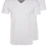 Pier One 2 Pack - T-Shirt Basic - White