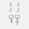 Pier One 3 Pack Unisex - Oorbellen - Silver-Coloured 1 Pier One 3 Pack Unisex - Oorbellen - Silver-Coloured -Pier One 91ff65dc2d62466d9aae0c3f60ce44b7