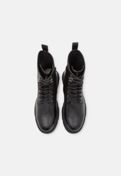 Pier One Leather - Veterboots - Black 11 Pier One Leather - Veterboots - Black -Pier One 926c2a40606144d7a6f804f59f0a41e0