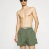 Pier One Peachy Soft Beach Shorts - Zwemshorts - Khaki -Pier One 94679121a7f84e898cf4e1be39eabe66