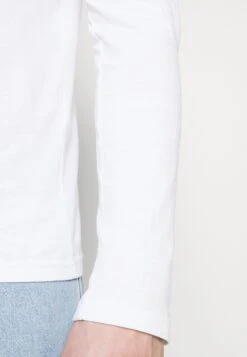 Pier One 5 Pack - Longsleeve - White/Dark Blu/Grey -Pier One 9d88aebb7c354be39ebe9c5600cb43ac