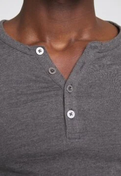 Pier One Longsleeve - Dark Grey Melange -Pier One 9fa0bd08b6f44f73b85559e4ea2fd5b9