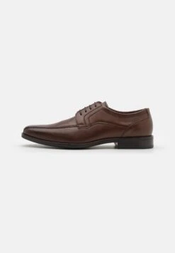 Pier One Leather - Veterschoenen - Brown