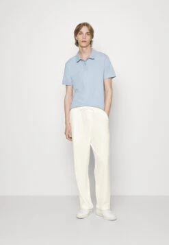 Pier One Drawcord Trousers Linen Blend - Broek - White -Pier One a561359c7bc84cdfba9f6041666ec978