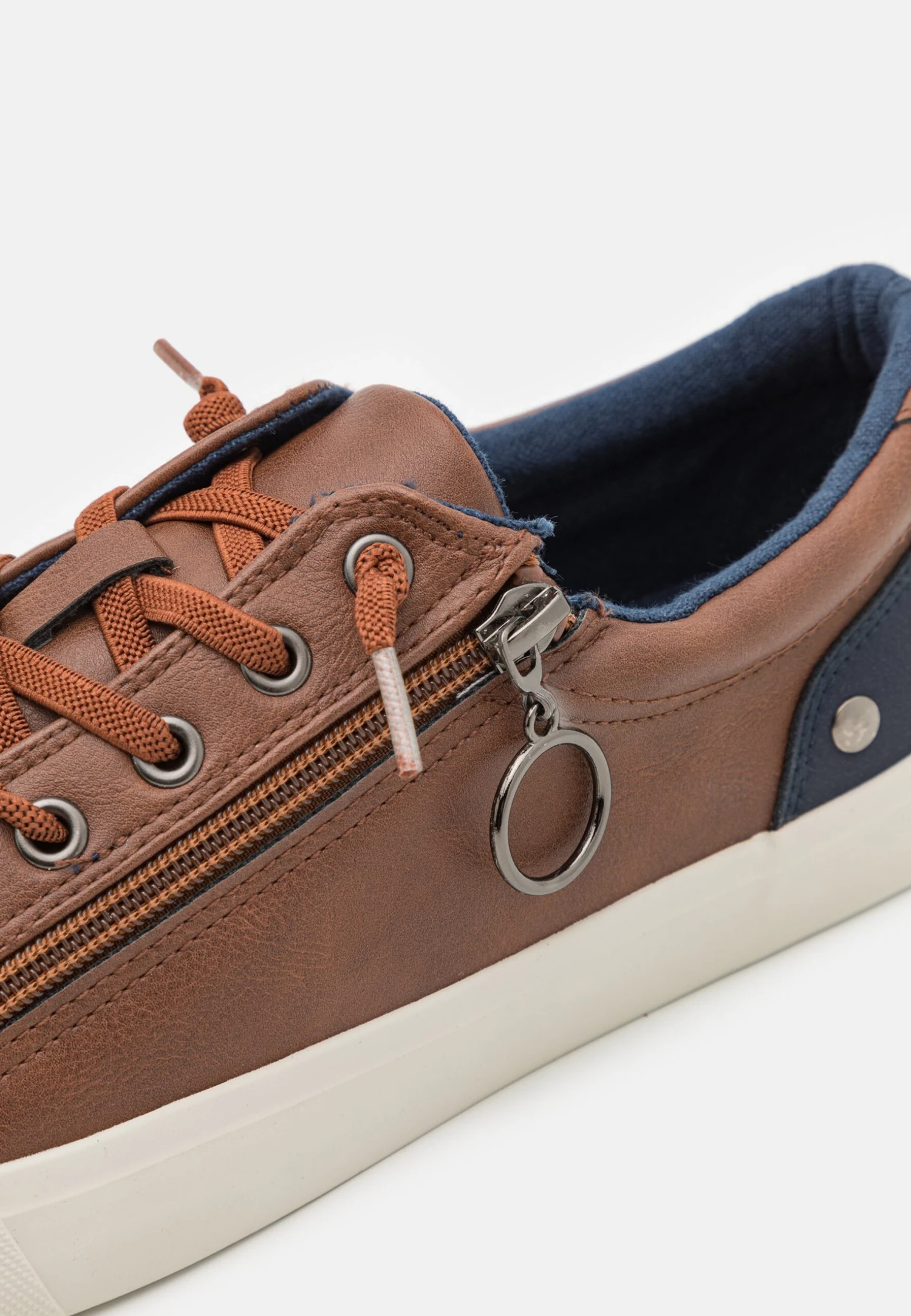 Pier One Unisex - Sneakers Laag - Cognac 8 Pier One Unisex - Sneakers Laag - Cognac - Afbeelding 6