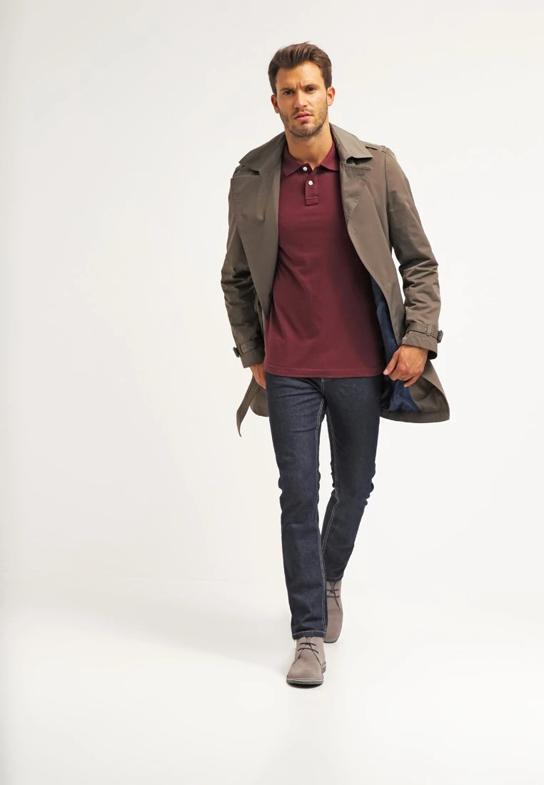 Pier One Poloshirt - Bordeaux 4 Pier One Poloshirt - Bordeaux - Afbeelding 2