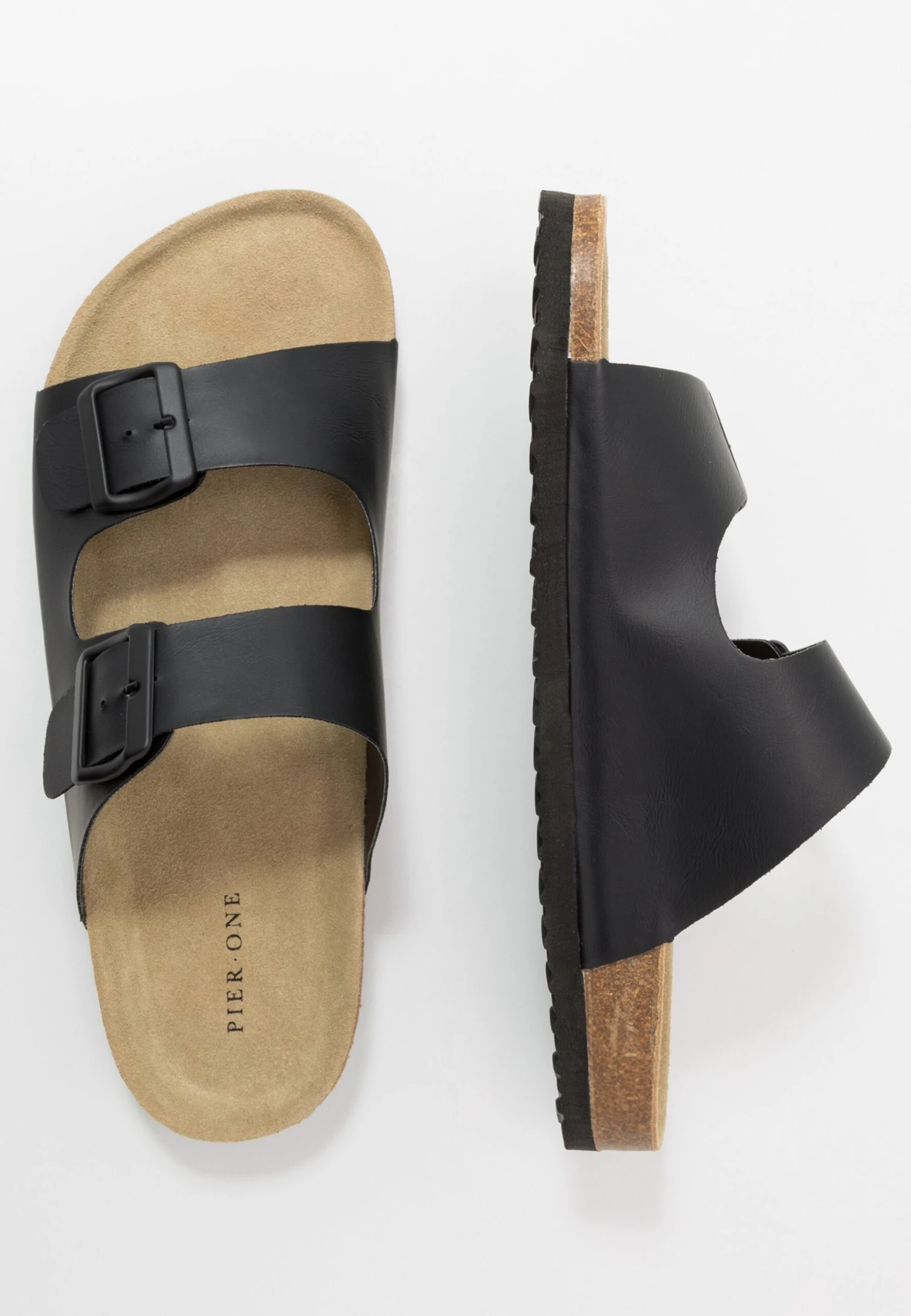 Pier One Unisex - Pantoffels - Black 8 Pier One Unisex - Pantoffels - Black - Afbeelding 6