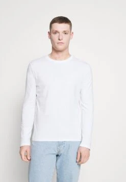 Pier One 5 Pack - Longsleeve - White/Dark Blu/Grey -Pier One aad286ee902a43619808ca737715909e