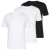 Pier One 3 Pack - T-Shirt Basic -Black/ White 2 Pier One 3 Pack - T-Shirt Basic -Black/ White -Pier One b69b0ec69daa4c8da2ee7d52186771e5