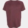 Pier One Plus Size - T-Shirt Basic - Bordeaux 1 Pier One Plus Size - T-Shirt Basic - Bordeaux -Pier One c723fe740fde4c70a29c58baf8cfec4a