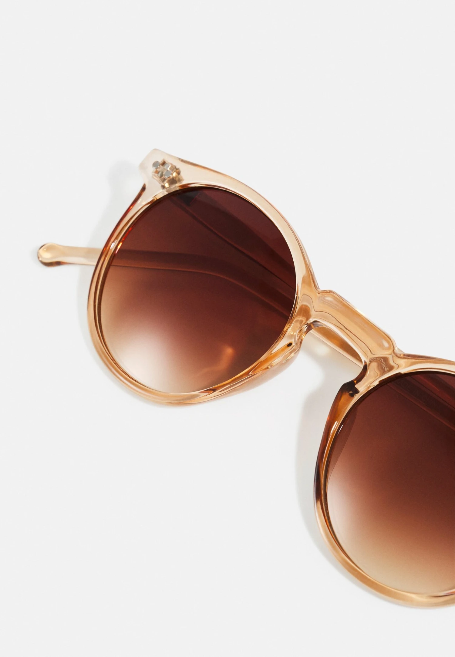 Pier One Unisex - Zonnebril - Beige 6 Pier One Unisex - Zonnebril - Beige - Afbeelding 4