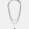 Pier One Unisex 3 Pack - Ketting - Silver-Coloured -Pier One dbd8bc1fb79744a7b2671d3ee603c185