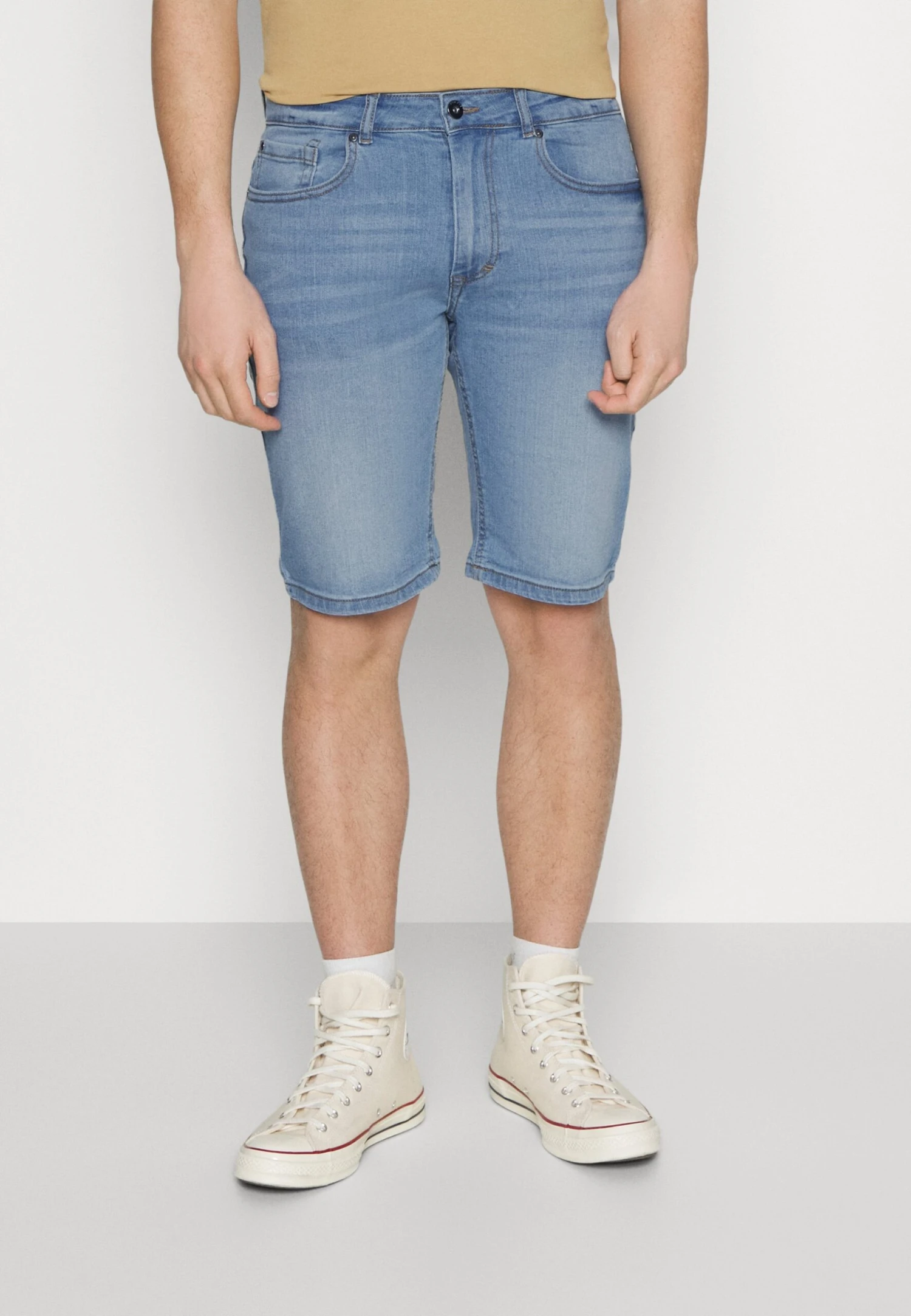 Pier One Jeansshort - Light Blue Denim 4 Pier One Jeansshort - Light Blue Denim - Afbeelding 2