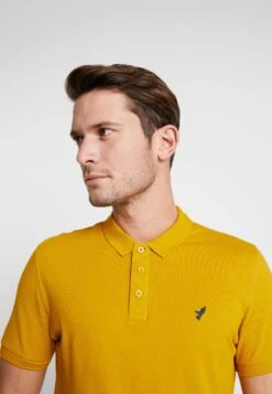 Pier One Poloshirt - Mustard -Pier One e67d152421744965987773b5e733a013