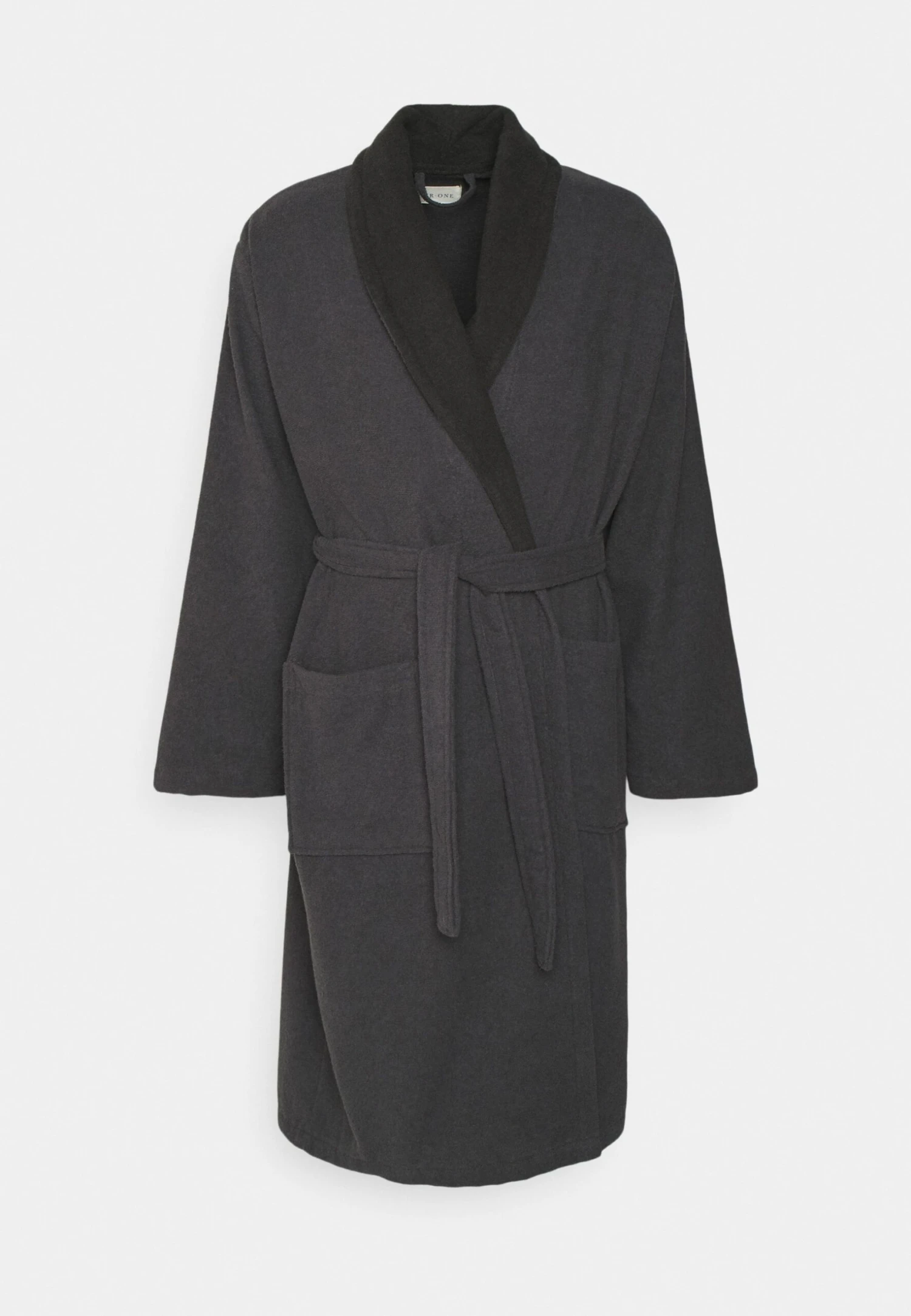 Pier One Shawl Towel Bathrobe - Badjas - Dark Grey 7 Pier One Shawl Towel Bathrobe - Badjas - Dark Grey - Afbeelding 5