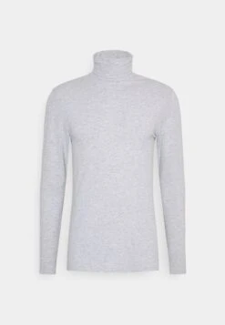 Pier One Longsleeve - Mottled Grey -Pier One ff6464c22d3143de8b4452f5ab096a96