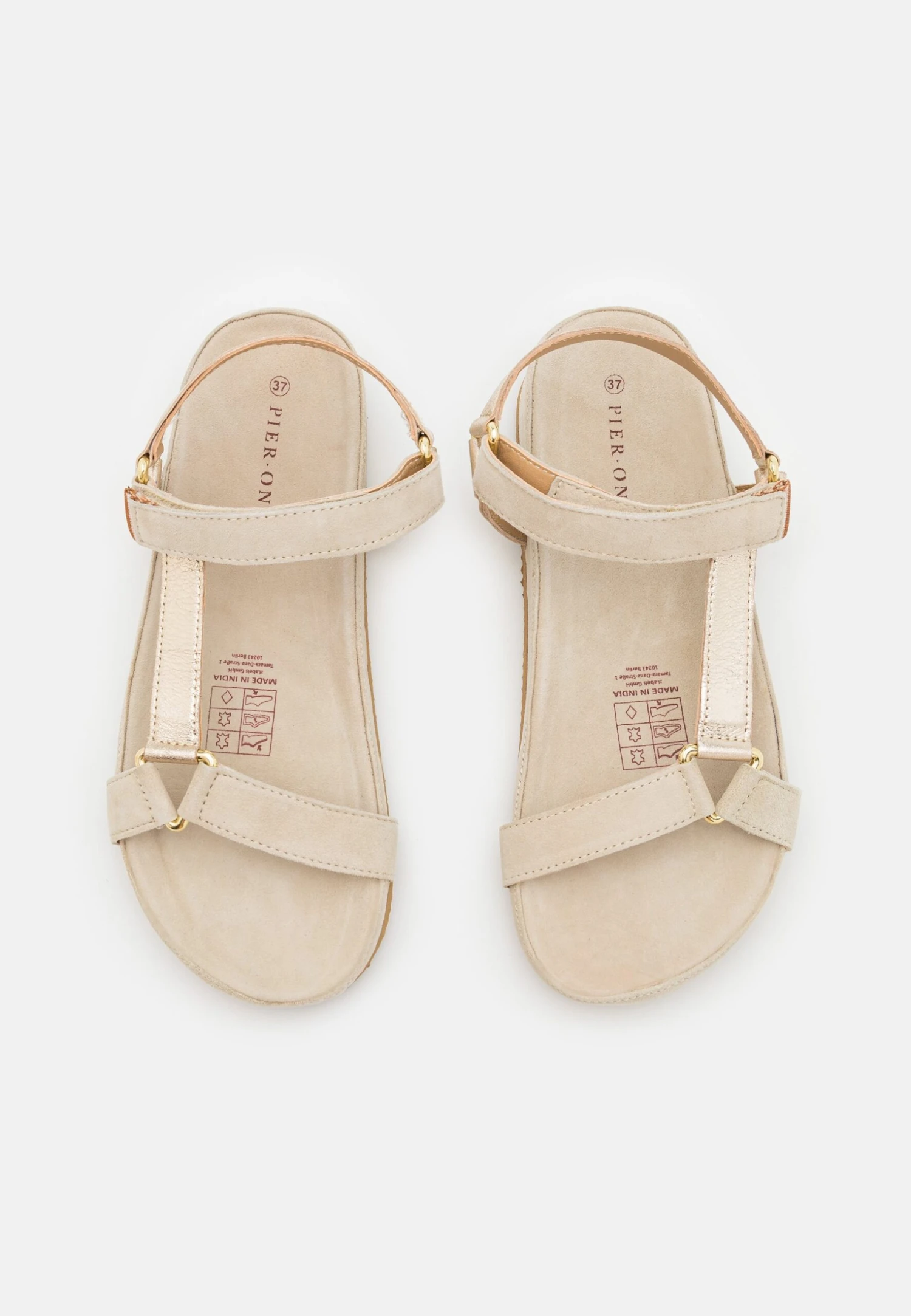 Pier One Leather - Sandalen - Beige 8 Pier One Leather - Sandalen - Beige - Afbeelding 6